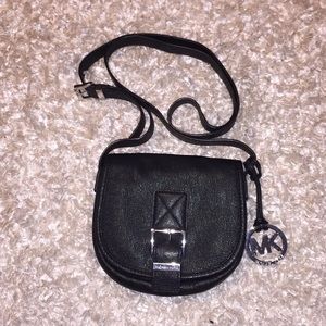 Micheal KORS BLK Mini Cross-Body